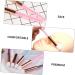 Mipcase 2pcs Cosmetic Eyeshadow Applicator Pink Professional Blackhead Practical Shadow Tool Women Salon - Buy Online on GoSupps.com