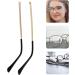 Buy Hemoblo Replacement Glasses Legs - Durable Metal Bracket for Men & Women - Sunglasses & Plastic Frame Upgrade - Buy Online on GoSupps.com