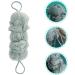 LALAFINA Bath Sponge Loofah - Exfoliating Body Scrubber for Men and Women | Shower Pouf Scrubber for a Refreshing Bath Experience - Buy Online on GoSupps.com