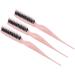 Teasing Hair Brush Portable Styling Comb Ergonomic Rat Tail Handle Home Travel (Pink) - Buy Online on GoSupps.com