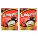 Dare Whippet Strawberry Chocolate Covered Marshmallow Cookies with Real Chocolate (2) Package Bundle (285g per box) with BIG MAPLE Trivia Cards. Tasty Snack for School Office Home Movies
