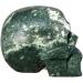 Natural Moss Agate Crystal Skull (Size : 300-400g) - Buy Online on GoSupps.com
