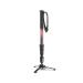 Manfrotto Element MII Video Aluminium Fluid Monopod, Slim and Lightweight, Loads up to 16kg, Foldable Fluid Base, 4 Sections, Twist Locks, for mirrorless and DSLR Cameras ELMI 4 SEC