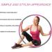 NEOWEEK 2lb Weighted Fitness Hoop for Adults - Pink/Gray - 8 Section Detachable Design - Buy Online on GoSupps.com