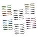 Angoily 6pcs Eyeliner Stickers Self- Cosmetics Korean Eyelid Tape Double Eyelid Tapes Flash Beauty Products 9x9cm Assorted Color