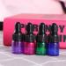 15pcs Essential Oils Bottle Set - 2ml Mini Empty Glass Dropper Bottles for Essential Oils - Ideal for Aromatherapy & DIY - Buy Online on GoSupps.com