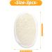 DEFUTAY 3 Pack Exfoliating Loofah Sponge Pads - Natural Luffa and Terry Cloth Scrubbers for Bath Spa and Shower | Men and Women | 3PC Set - Buy Online on GoSupps.com