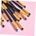 Beavorty 12pcs Eyebrow Applicator Set Eyelash Angled Brush Comb & Curler Golden Makeup Kit for Perfect Brows & Lashes - Buy Online on GoSupps.com