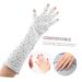 FRCOLOR 6 Pairs Nail Gloves Anti-uv Mittens Uv Gloves for Gel Manicures Nail Dryer Glove Women Gloves Uv Prevention Gloves Women's Sun Protection Polyester Manicure Tools White - Buy Online on GoSupps.com