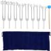 Tuning Fork Instrument Hammer Tool Set 8 Tuning Forks Tuning Fork Set for Relaxation Nursing - Buy Online on GoSupps.com