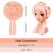 Arqumi Silk Satin Bonnet for Kids 2Pcs - Soft Baby Sleeping Cap - Adjustable Night Cap for Toddler Child Teens - Nude & Purple - Buy Online on GoSupps.com