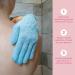 Fine Lines Peeling Glove 3-Pack - Exfoliating Dead Skin Remover | Protective Design | Ideal for Shower Use - Buy Online on GoSupps.com
