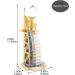 LALAFINA Travel Perfume Bottle | Refillable Mini Fragrance Holder | Portable Glass Perfume Container for Travel | Eco-Friendly Design - Buy Online on GoSupps.com