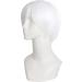 MapofBeauty Men's Short Straight Cosplay Wig - White - Buy Online on GoSupps.com