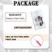 IMSOHOT Long Black French Press-On Nails 24 Pcs Glossy Acrylic with 3D Flower Charms & Rhinestones | Full Cover False Nail Tips for Women - Buy Online on GoSupps.com
