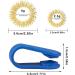16-Piece Acupressure Clip & Ring Set for Finger Massages | Handheld Migraine Relief & Stress Relief Solution - Buy Online on GoSupps.com