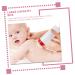 ADOCARN 2 pcs Fluffy Bath Powder Containers - Compact & Refillable Makeup Holder for Baby, Kids, and Adults - Buy Online on GoSupps.com
