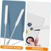 FRCOLOR 3 Sets Color Palette - Makeup Mixing Tray & Spatula | Stainless Steel Acrylic Palettes for Professional Beauty & Foundation - Buy Online on GoSupps.com