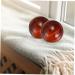 TOVINANNA Handmade 2-Piece Carving Ball Desktop Ornament | Acupuncture & Decompression Massage Toy | Chinese Wenwan Handheld Decor - Buy Online on GoSupps.com