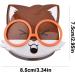 PEKMAR Contact Lens Case - Portable Animal Cartoon Contact Glasses Storage Box | Cute Squirrel Design Eye Contacts Organizer Case for Outdoor Traveling and Home Use - Buy Online on GoSupps.com