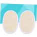 FRCOLOR 2pcs Loofah Sponge Scrubber - Exfoliating Loofah Pads for Glowing Skin | Best for Body Scrubs & Skin Care | Shop Now - Buy Online on GoSupps.com