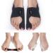 Bunion Corrector for Women & Men Hallux Valgus Brace Splint Pads Bunion Big Toe Separators Straightener (Black)