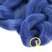 Premium 2m Mybraids Hair Extensions - Lichen 28-on Night Blue for Rasta Braids Dreads Crochet Box Braids & Cornrows - Buy Online on GoSupps.com