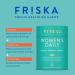 FRISKA Women's Daily Digestive Enzyme & Probiotics Supplement - 30 Capsules for Female Digestion, Immune & Urinary Health - Buy Online on GoSupps.com
