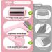 Hilph Ice Scooters for Face & Eyes | Facial Massage Tools for Swelling Migraine Relief Dark Circles & Skin Relaxation - Stainless Steel Pink - Buy Online on GoSupps.com