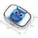 Blue Owl Printing 2 Compartment Small Pill Case - Cute Travel Pill Organizer & Pocket Purse Gift - Buy Online on GoSupps.com