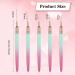 WLLHYF 5 Pieces Nail Art Liner Brush Painting Nail Art Brush Long Line Detail Fine Drawing Nail Point Drawing Tool Set 7mm/9mm/11mm/15mm/25mm (Pink Greenish) - Buy Online on GoSupps.com