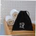 MUSISALY 2pcs Storage Bag Practical Storage Pouch Drawstring Closure Cover Toiletry Organizer Black Velvet - Buy Online on GoSupps.com