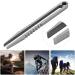 Agate & Mini Titanium Tweezers - Precision EDC & Survival Tools for Camping & Splinter Removal (Silver) - Buy Online on GoSupps.com