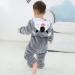COOKY.D Baby Hooded Rompers | Winter Flannel Jumpsuit Pajamas | 12-18 Months Koala Design - Buy Online on GoSupps.com