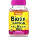 WellYeah High Potency Biotin 10 000 mcg Gummies - for Stronger Hair Skin & Nails - Vegan-Friendly Gluten-Free Non-GMO and Delicious Berry Flavor - 60 Gummies
