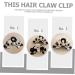 Abaodam Hairpin Hair Grab Hair Clamps Hair Bow Claw Clip Alligator Hair Clips for Bows Jaw Hair Clips Jaw Clip Bow Hair Clip Hair Claw Ponytail Holder Pearl Christmas Cloth Women's - Buy Online on GoSupps.com