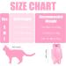 Lianzimau Cat Recovery Suit M Pink - Post Surgery Bodysuit for Cats - Anti Lick & Spay Recovery Clothing - Buy Online on GoSupps.com