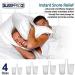 SnorePin Advanced Anti Snore Nose Vents - Natural Solution for Snoring - Pack of 4 with Free Case - Buy Online on GoSupps.com