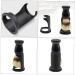 Alipis 4-Piece Black Beard Brush Holder Set | Men's Shaving Rack & Travel Razor Container - Buy Online on GoSupps.com