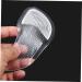 Healifty Clear High Heel 3 Pair Insole Pads | Gel Half Insoles for Comfort & Arch Support - Buy Online on GoSupps.com