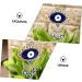 ABOOFAN 3pcs Blue Pendant Keychain Accessories Blue Eye Amulet Ornament Hanging Pendant Charm Devil Eye Rear - Buy Online on GoSupps.com