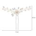 4-Piece Pearl Hair Pins Set - Bridal Wedding Rhinestone Headpiece for Bride & Bridesmaid - Buy Online on GoSupps.com