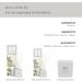Ipuro White Lily Fragrance Candle - Stylish Minimalist Candle 125g | Puristic Flowery Aroma Ideal for Home Decor - Shop Internationally - Buy Online on GoSupps.com