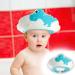 2 Pcs Adjustable Baby Shower Cap Set for Boys and Girls - Crown Pink Dinosaur Blue - Protects Eyes, Ears, and Face - Buy Online on GoSupps.com