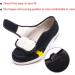 Adjustable Open Toe Diabetic Sandals for Tired Swollen Feet - Dark Grey, Size 8 - Buy Online on GoSupps.com