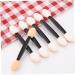 50 Pack Eyeshadow Brushes Double Sided Eyeshadow Brushes - Sponge Tilts - Oval Makeup - Applicator - Makeup Brushes Deft Design - Buy Online on GoSupps.com