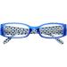 Eyekepper 5-Pack Spring Hinges Polka Dots Reading Glasses for Women - Blue +1.25 - Stylish & Comfortable Readers - Buy Online on GoSupps.com