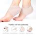Silicone Heel Cups 4 Pairs - Plantar Fasciitis Inserts & Breathable Heel Protectors for Men and Women - Buy Online on GoSupps.com