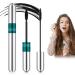 Curl Long Lasting Mascara 2 in 1 Mascara in a Small Strong Metal Tube Long Lasting Lengthening and Curling Mascara (Pink S) Blueish Green 1 ml (Pack of 1)