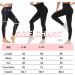 BLONGW Sports Leggings for Women - High Waist Opaque Tummy Control Yoga Gym Fitness Pants in Black - International Shipping Available - Buy Online on GoSupps.com